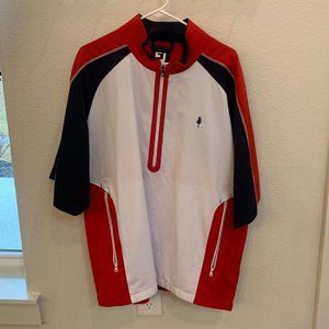 FootJoy Short Sleeve 1/4 Zip Pullover